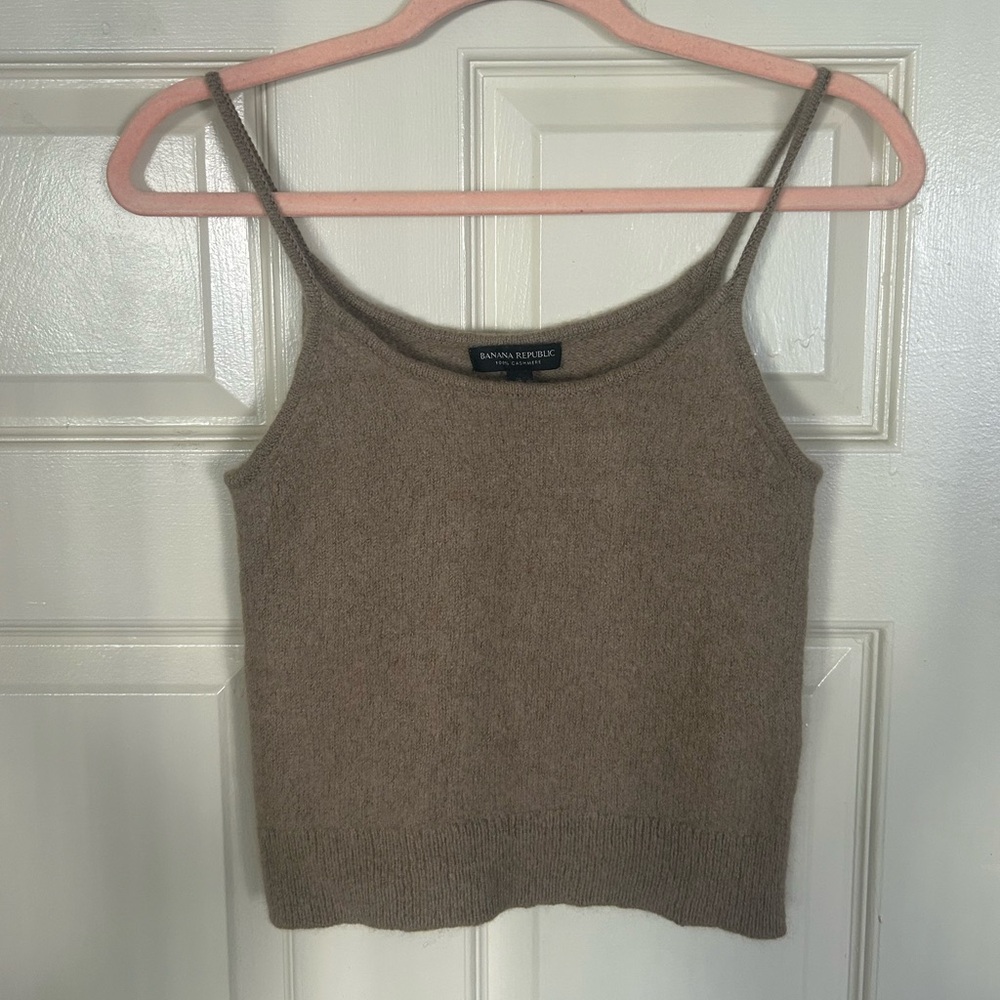 100% cashmere banana republic top